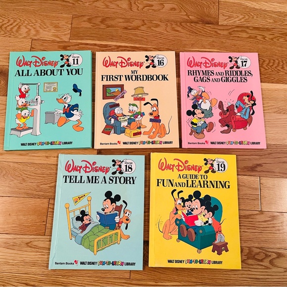 📚Vintage Walt Disney Fun-To-Learn Books 📚 - Picture 7 of 16